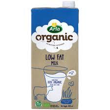 Organic Low Fat Milk 1L